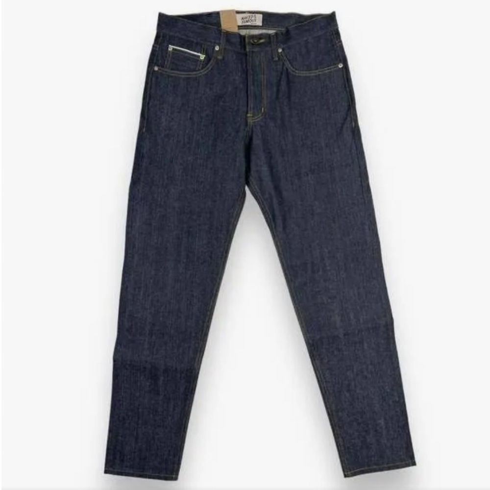 Naked & famous Easy Guy - Huntsman Selvedge blue jeans